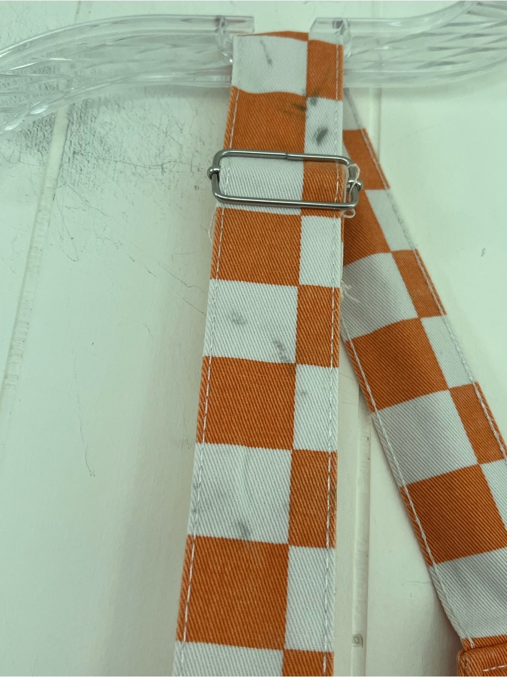 Tennessee VOLS Orange White
Checkerboard Overalls Size Small - Picture 15 of 15